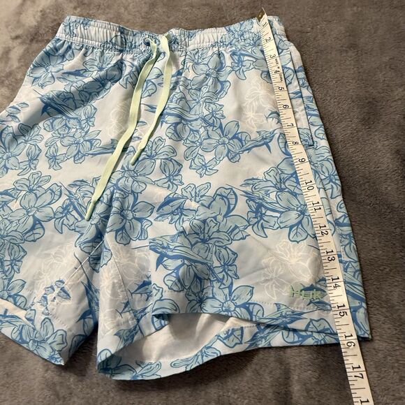 Huk Fishing Shorts Mens S Performance Swim Trunks Breathable‎ Floral Pattern - Picture 6 of 7